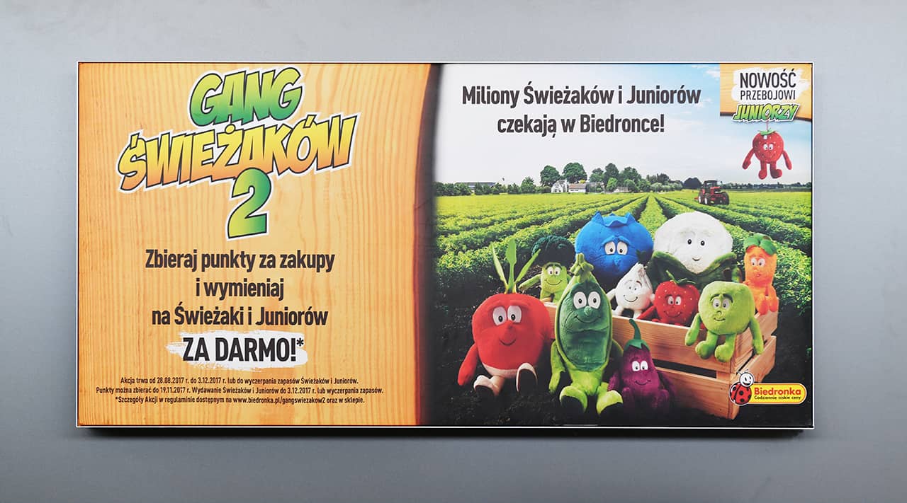 Podświetlany, tekstylny kaseton reklamowy Lightbox